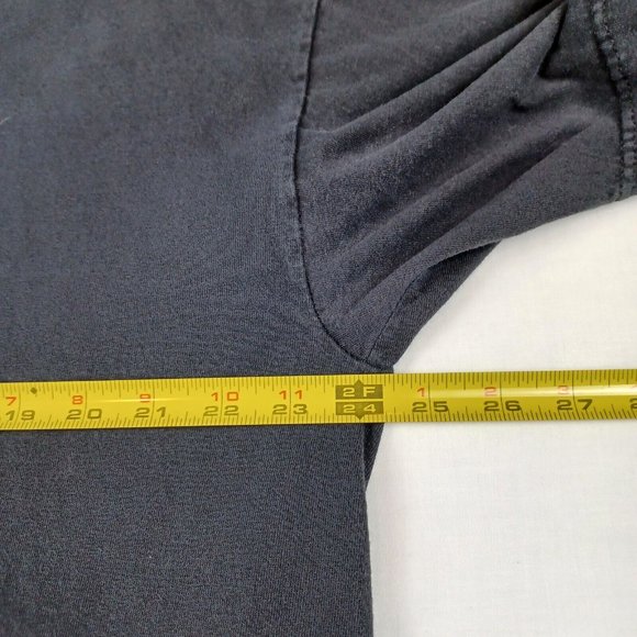 Super Bowl XLIX Men's Size 2XL Patriots Seahawks Black Majestic NFL T-Shirt 2015 - Picture 6 of 7